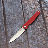 Складной нож PIKE RED с красной рукояткой от MR.BLADE из стали D2 4