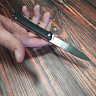 Складной нож RESPECT (Сталь Х105 BLACK-RED, G10) 7