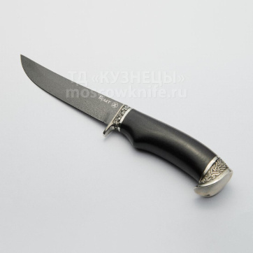 Нож Лис (Булатная сталь, Граб, Мельхиор)