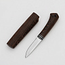 Нож Амулет в деревянных ножнах (Сталь Х12МФ, рукоять Венге) 1