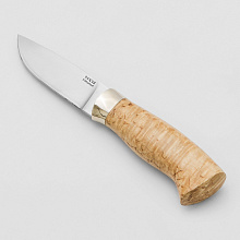 Кухонный нож МТ-66  (95Х18,  Карельская береза)