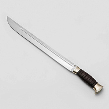 Нож Казак Большой (Х12МФ, Кожа)