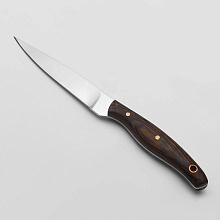 Кухонный нож Овощной (95Х18, Венге, Цельнометаллический)
