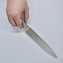 Кухонный нож шеф №8 R-4448 Premium qualiti (Сталь клинка 40Cr14MoV, Рукоять - металл)