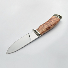 Нож Бобр (M390, карельская береза)