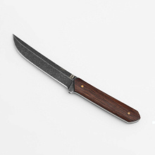 Нож "Танто" (Булат, рукоять с накладными плашками, Полисандр) 