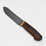 Нож Скиннер Premium (Сталь тигельной плавки от И.Рекуна - СН10Т, рукоять IRONWOODS - Железное дерево, больстер мокуме гане) 1