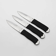 Тайга, комплект из 3 ножей (65Х13)