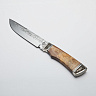 Нож Турист (95Х18, Кап клена, Мельхиор) 1