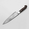 Нож Шеф-повар №2 (Дамасская сталь, Венге, Цельнометаллический) 3
