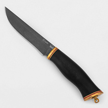Нож Барс (Булат, Граб, Латунь, деревянные ножны)
