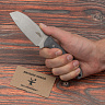 Нож TRACKER (Сталь N690, Рукоять микарта) 2