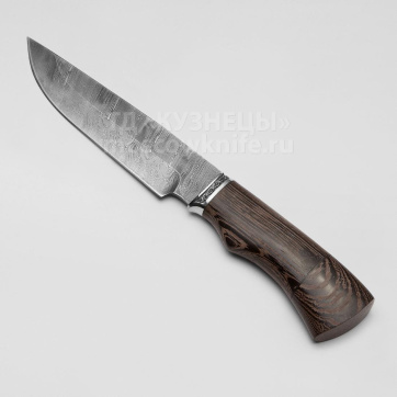 Нож Медведь (Дамасская сталь, Венге)