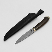 Нож Таран (Дамасская сталь, Венге)