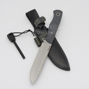 Нож RANGER с огнивом (Сталь PGK, рукоять Микарта)