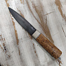 Нож якутский (Х12МФ, Карельская береза, Вставка -кость)   4