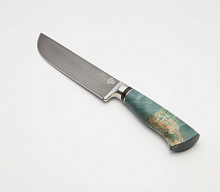 Нож Узбек (ХВ5-Алмазная сталь, Кап клёна)