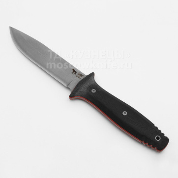 Нож Кедр (К110, G10, Black) цельнометаллический
