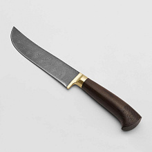 Нож Узбекский (Дамасская сталь, Венге, Латунь)