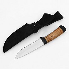 Нож "H-6" (ЭИ107, текстолит, Береста)