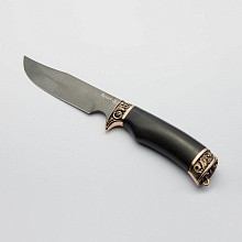 Нож Фрегат (Булатная сталь, Граб, Бронза)