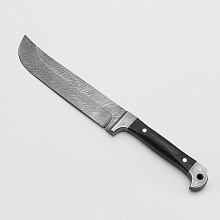 Нож Узбек большой (Дамасская сталь, Венге, Цельнометалический)