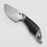 Нож Лис 2 (Булатная сталь, Дерево, Белый металл) 1