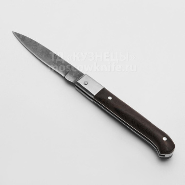 Нож Пескарь (Дамасская сталь, Венге)