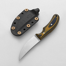 Нож Стрит-Райдер 22 (N690, микарта+насечка, ножны - кайдекс)