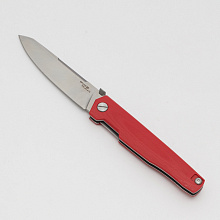 Складной нож PIKE RED с красной рукояткой от MR.BLADE из стали D2