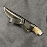 Нож Щука малая (Дамаск,кап клён) 2