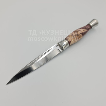нож Горец-3М (110Х18 , Карельская берёза)