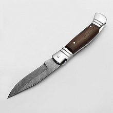 Складной нож Каюр (Дамасская сталь, Венге)