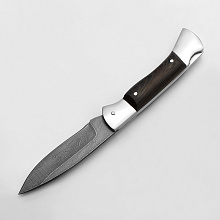 Складной нож Снайпер (Дамасская сталь, Венге)