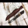 Нож С-5 (Клинок из  булатной стали Никонорова К.Ю., Бивень мамонта, Кап клена) 1
