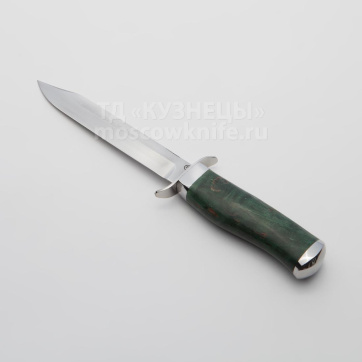 Нож разведчика НР-40 (ХВ5-Алмазная сталь, Карельская береза)