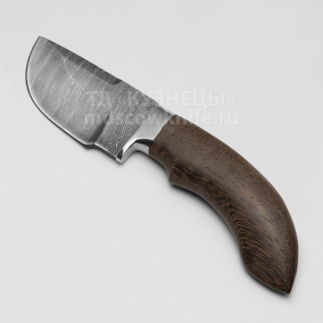Нож Носорог-3 (Дамасская сталь, Венге, Береста)
