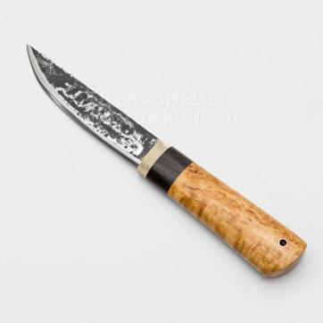 Нож "Якут" (К340, Карельская береза, венге, рог лося)