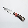 Нож Волк (95Х18, кап клёна, венге, мельхиор) 1