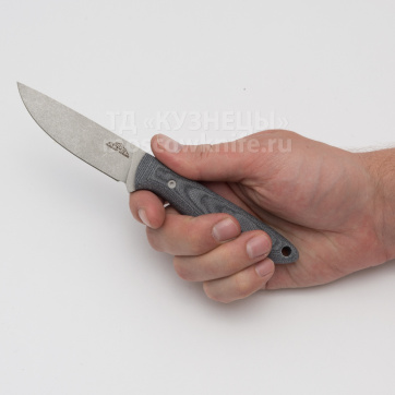 Нож цельнометаллический FRY (Сталь N690, накладки из микарты)