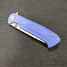 Складной нож Чиж Next (Сталь K110, G10 Синий) 4