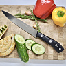 Нож для тонкой нарезки (Carving knife) R-4248 (Сталь 40Cr14, Рукоять - ABS) 5