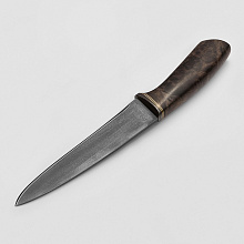 Нож Горбатый (Булатная сталь, Гарда Дамаск, Кап. Ореха)