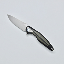 Складной нож Tulay (Сталь 154CM, рукоять G10 black & olive drap green)