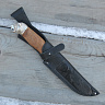 Нож туристический Лесной рейнджер (Дамаск, орех, литьё) 3