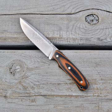 Нож Акула Цельнометаллический (95Х18, Микарта)