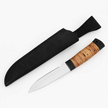 Нож "H-33" (ЭИ107, текстолит, береста)