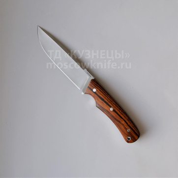 Нож цельнометаллический Акула (Сталь М390, Айронвуд)