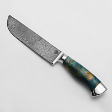 Нож Узбек (Дамасская сталь, Кап клёна)