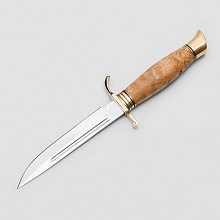 Нож Финка НКВД (110Х18, Карельская береза, Латунь)
